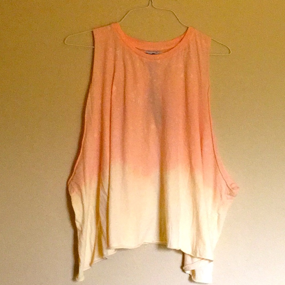 Dyed Loose Tank Top